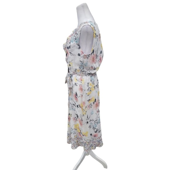 Nicole Miller‎ Womens Spring Floral Print Sleeveless Maxi Dress Size 8 - Picture 5 of 16